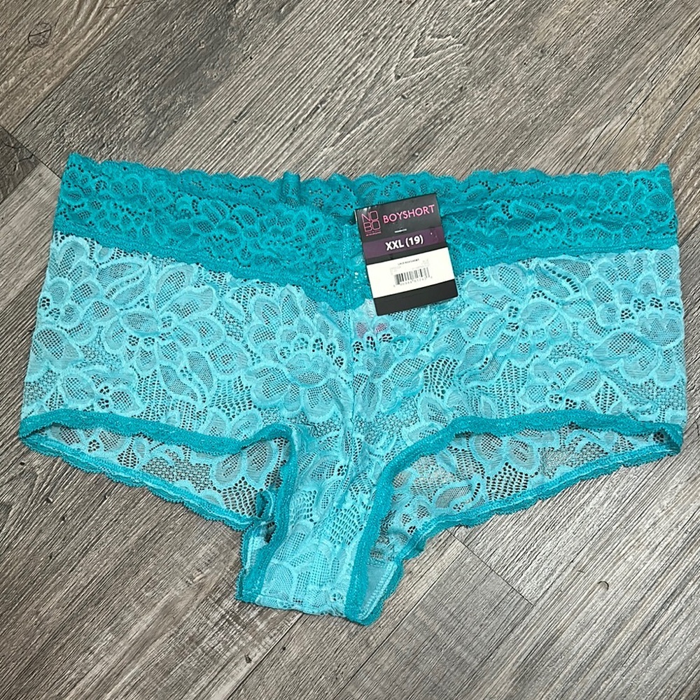 NOBO Blue Lace Panties Intimates & Sleepwear